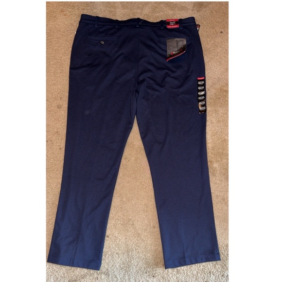 NWT MENS Van Heusen Navy Stretch Knit Sweatpant Comfort - Picture 5 of 7